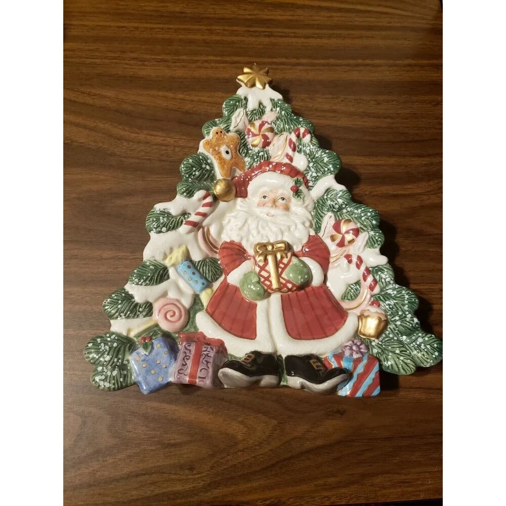Vintage Fitz and Floyd Candy Lane Canape Platter 2000